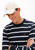 CASQUETTE DE BASEBALL AVEC LOGO CORPORATIF EN JEAN BRODÉ - Casquette - délavage naturel