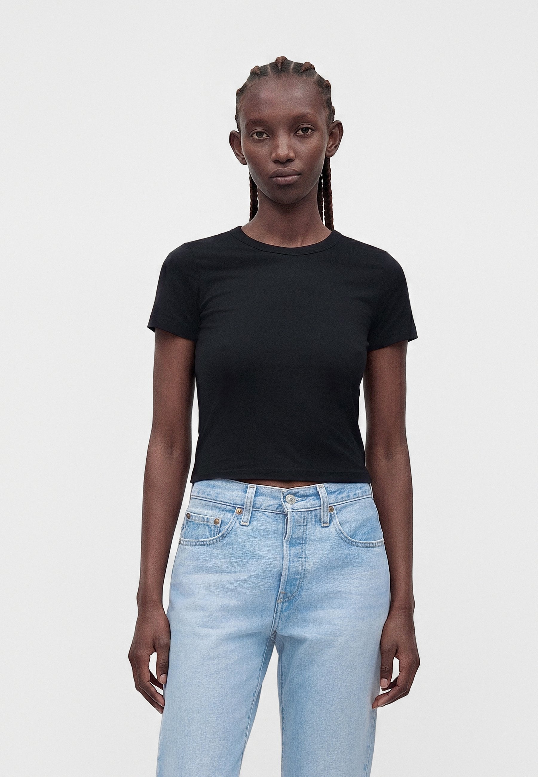 TEE-SHIRT BÉBÉ JXGIGI - T-shirt basique - black