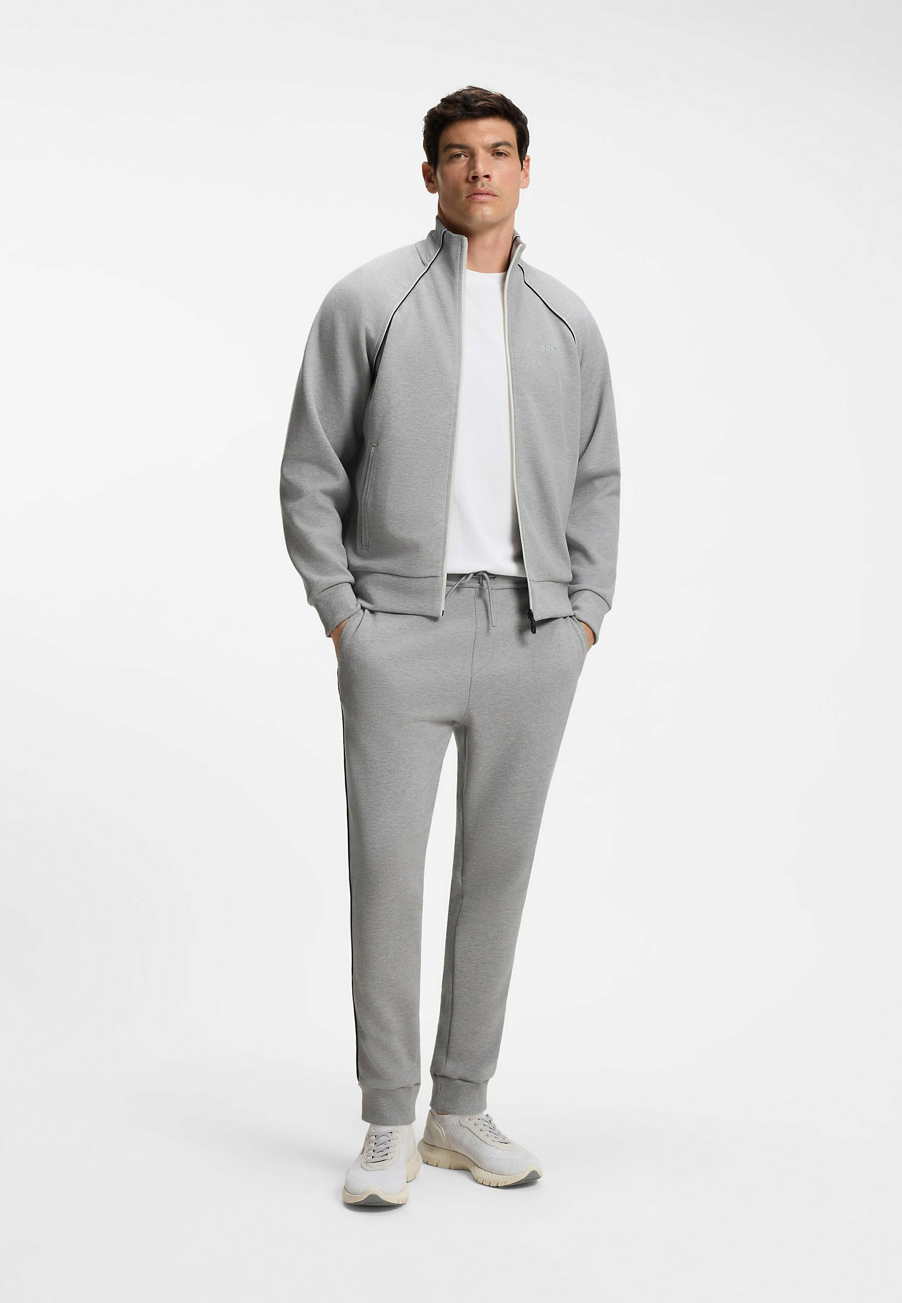 SET - Tracksuit - silver six