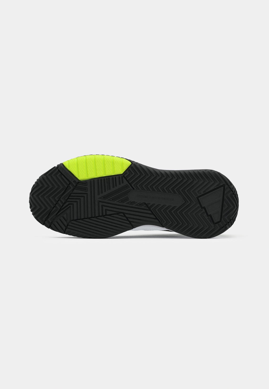OWNTHEGAME 3.0 UNISEX - Basketball shoes - footwear white/core black/lucid lemon