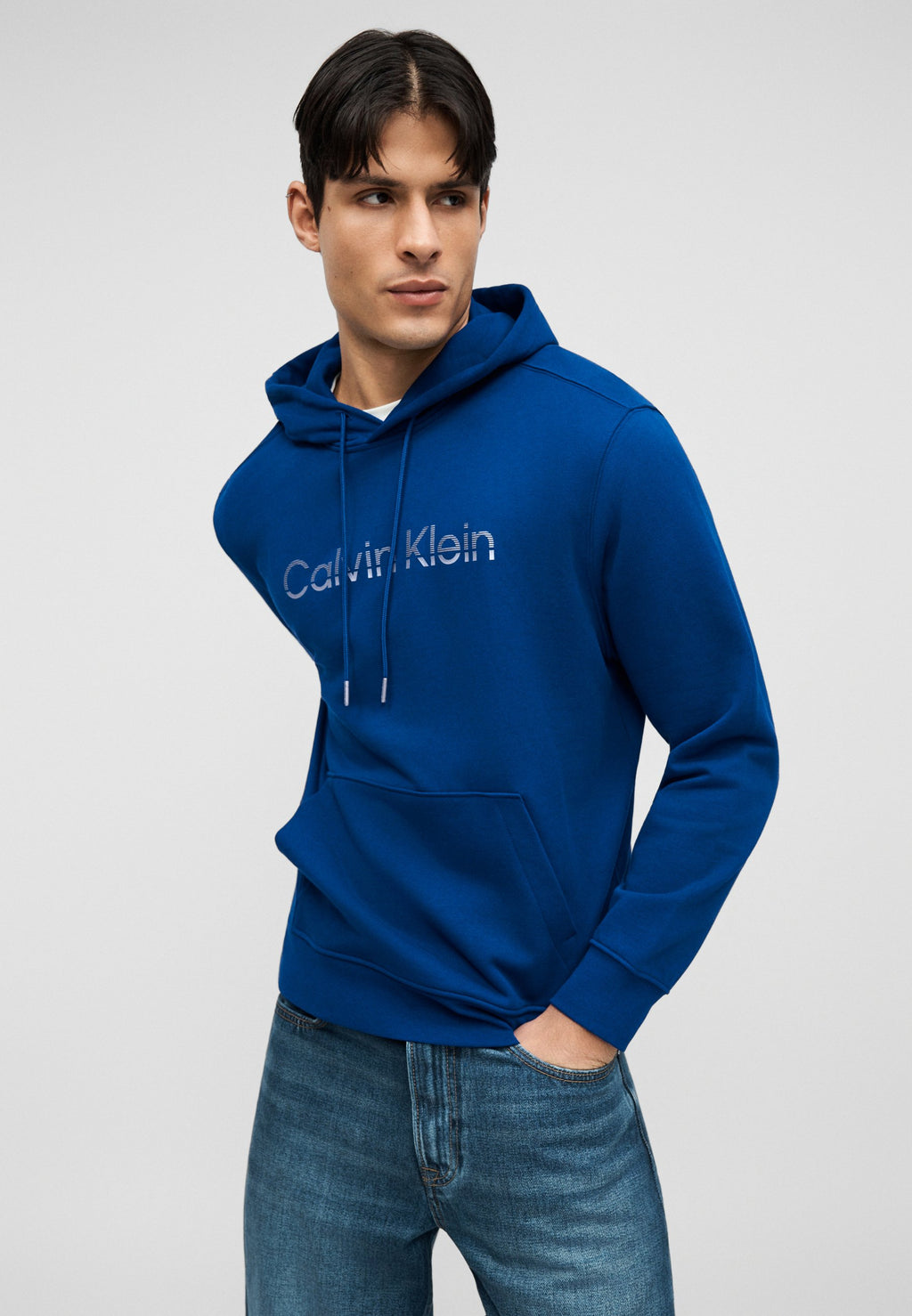 HOODIE MONOLOGO - Hoodie - blue majesty