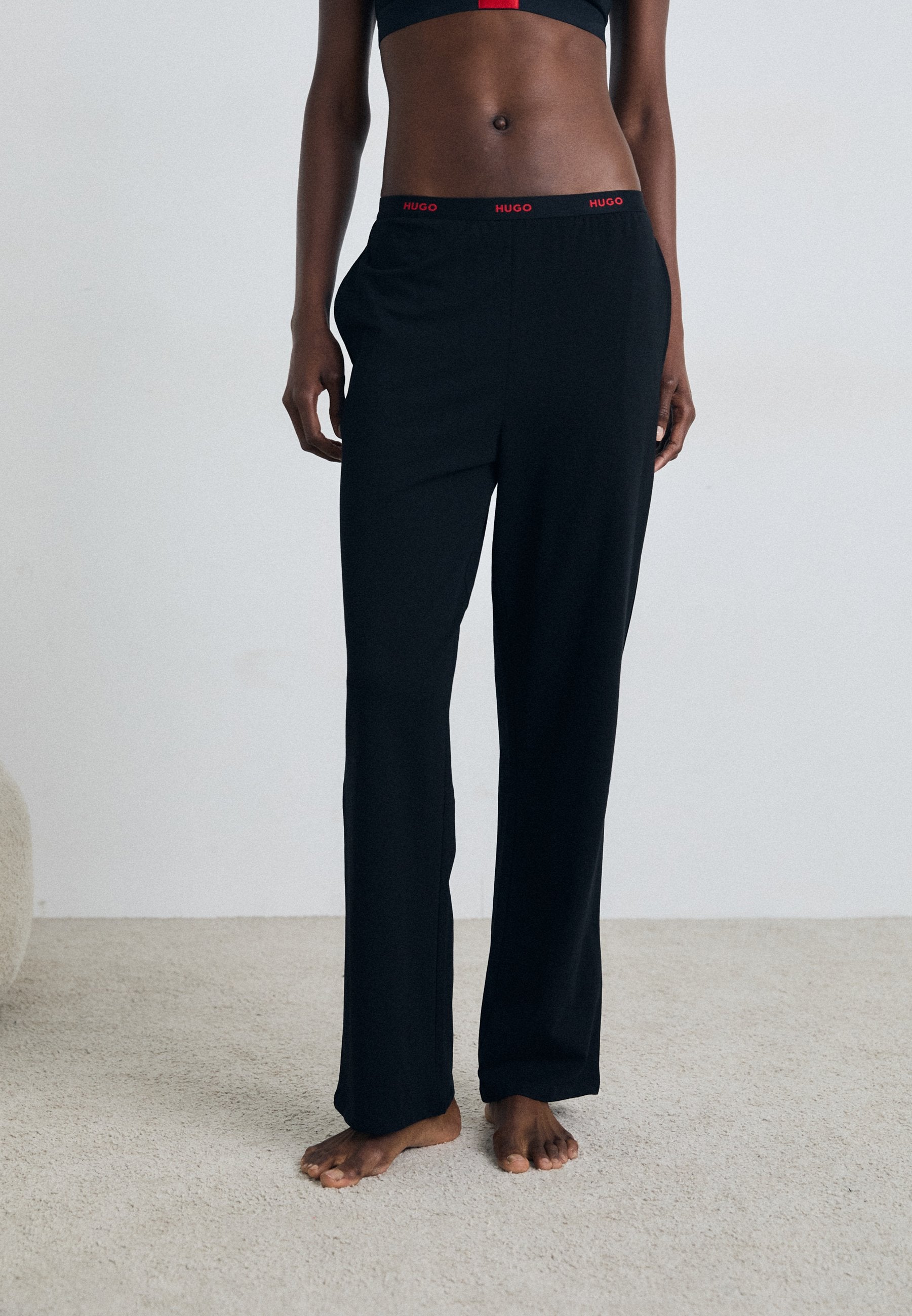 ID PANTS - Pyjama bottoms - black