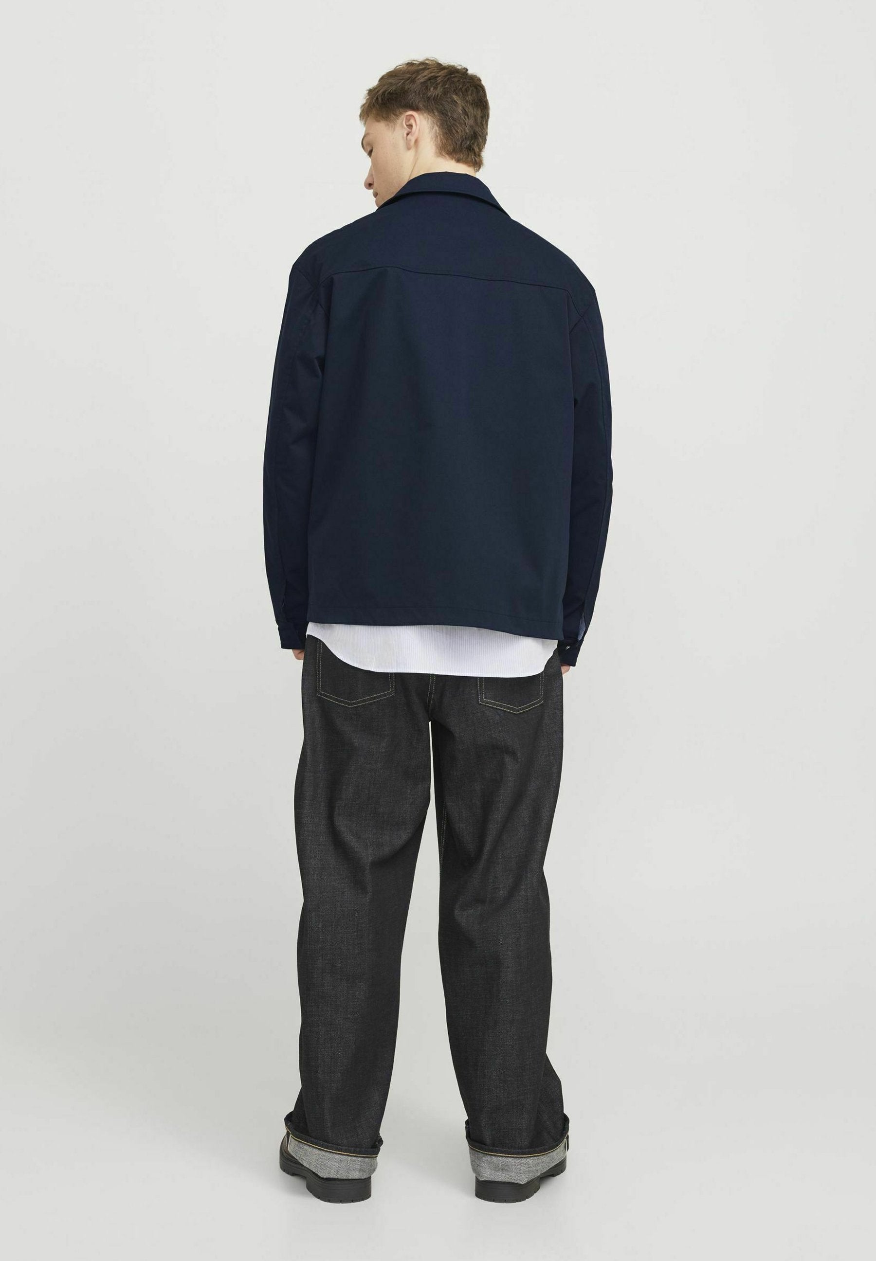 JJWINSON WORKER - Summer jacket - navy blazer