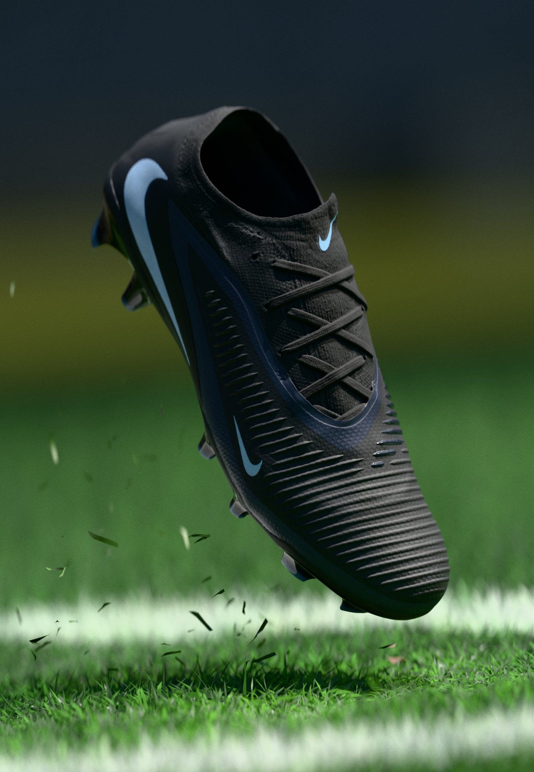 PHANTOM 6 LOW PRO FG UNISEX - Firm-ground football boots - black