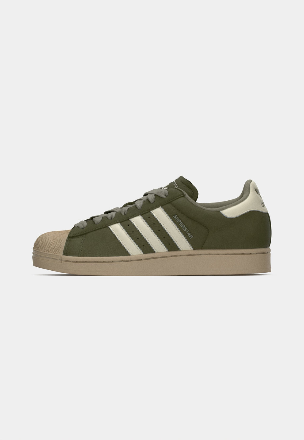 SUPERSTAR II UNISEX - Trainers - olive strata/off white/stone khaki