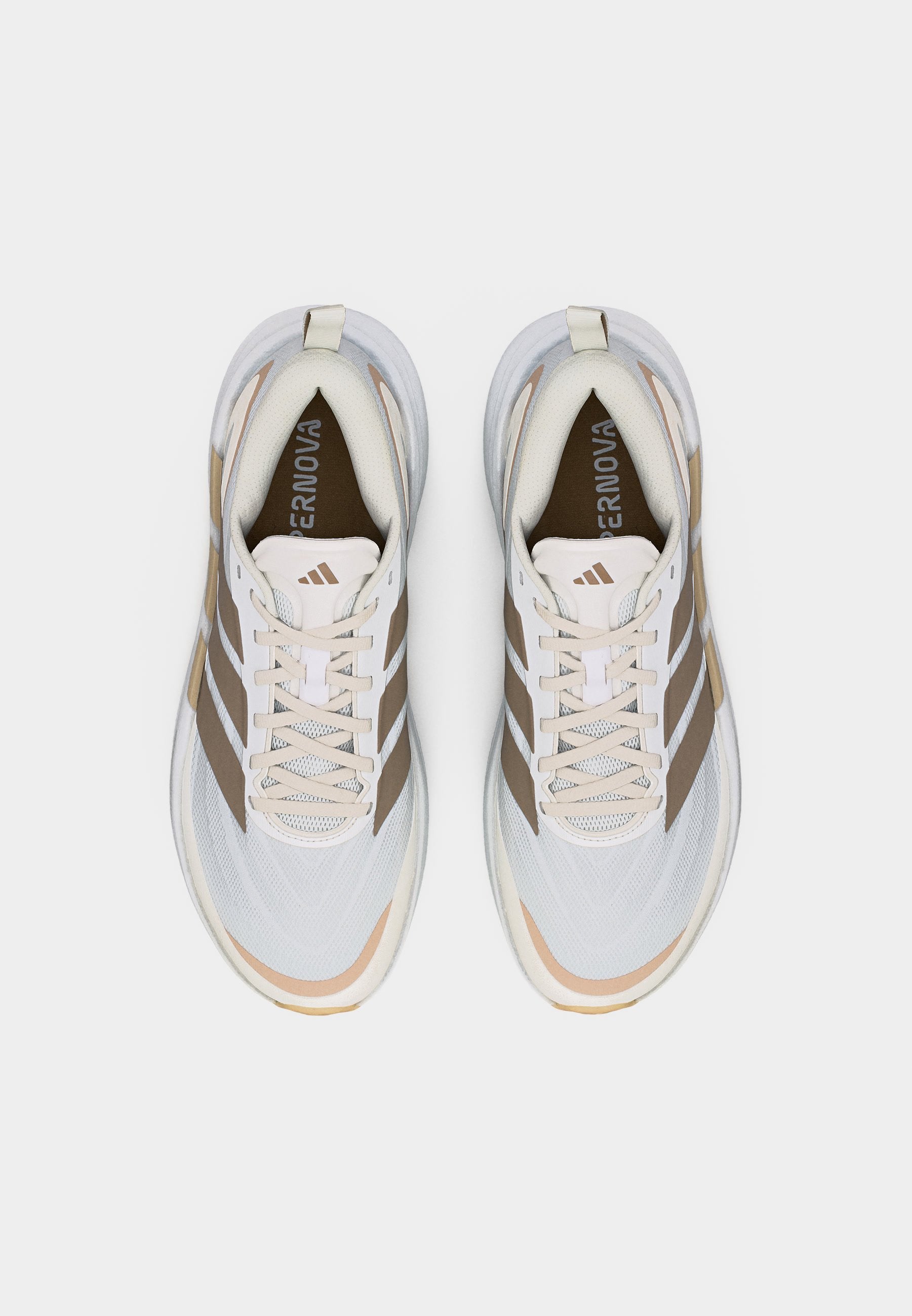 SUPERNOVA GLIDE M - Road running shoes - crystal white/khaki six