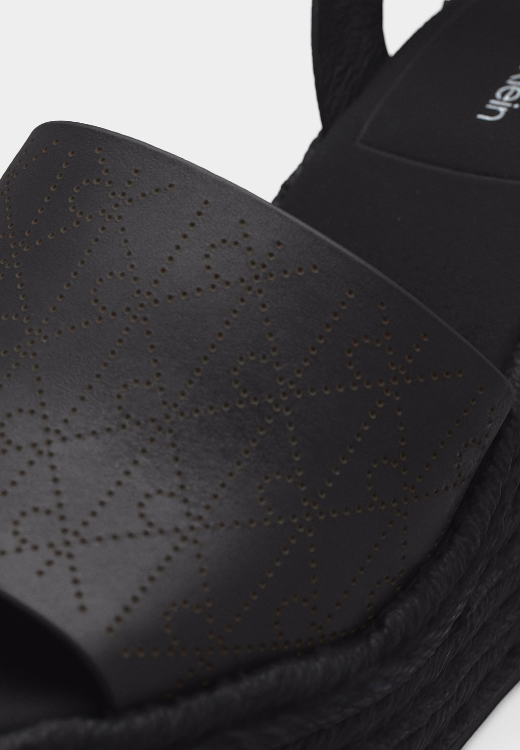 Platform sandals - triple black