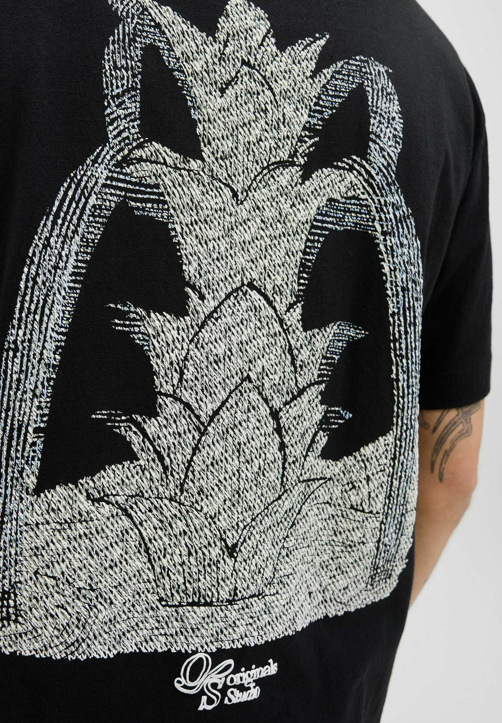 T- - Print T-shirt - black