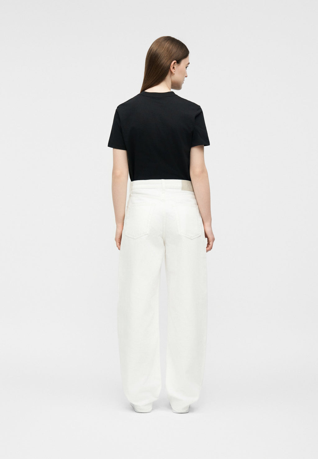 BARREL  - Baggy Jeans - chalk white