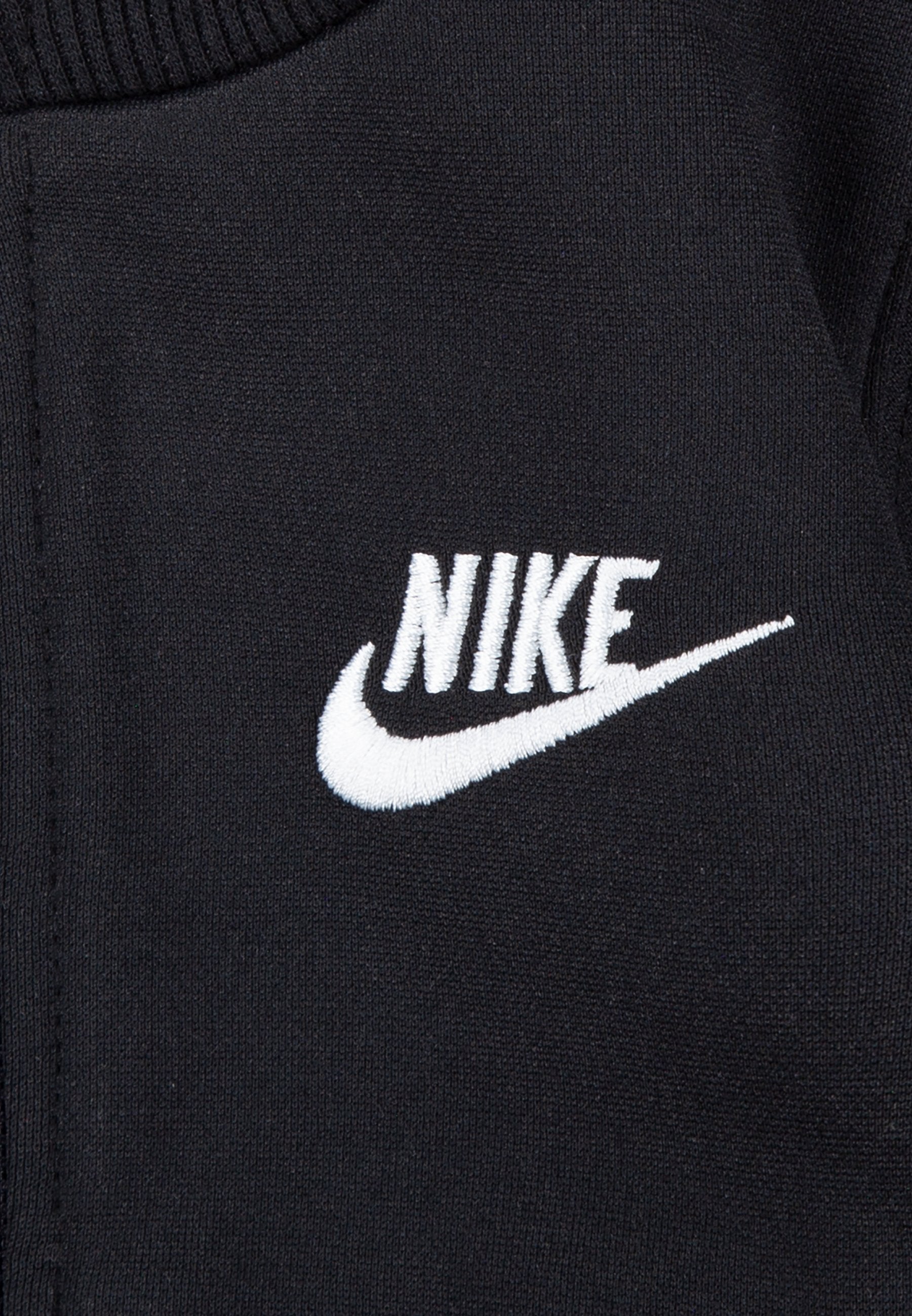 FULL ZIP WITH LOGO TAP UNISEX  - Zip-up sweatshirt - black