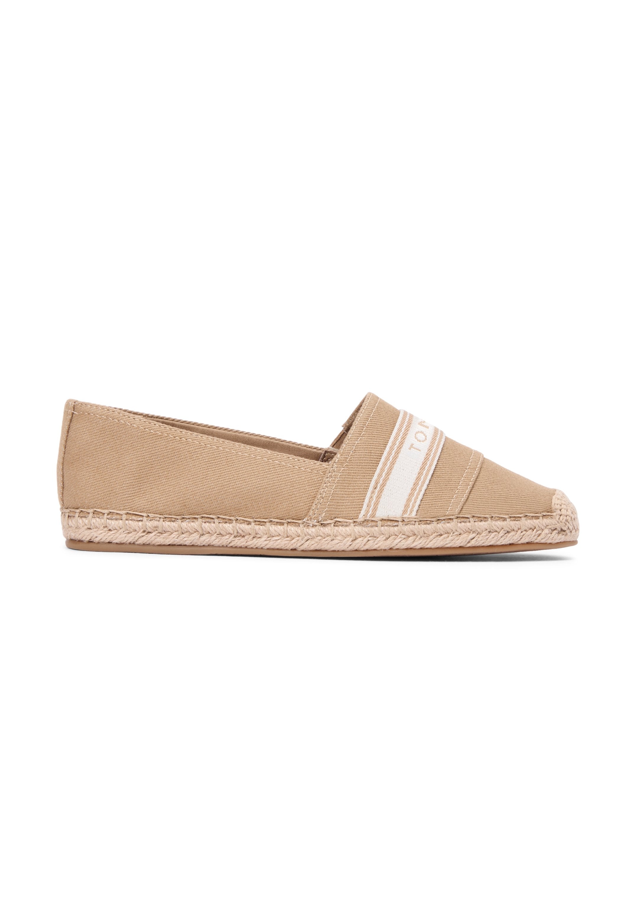 CANVAS DENIM ESPADRILLES - Espadrilles - safari