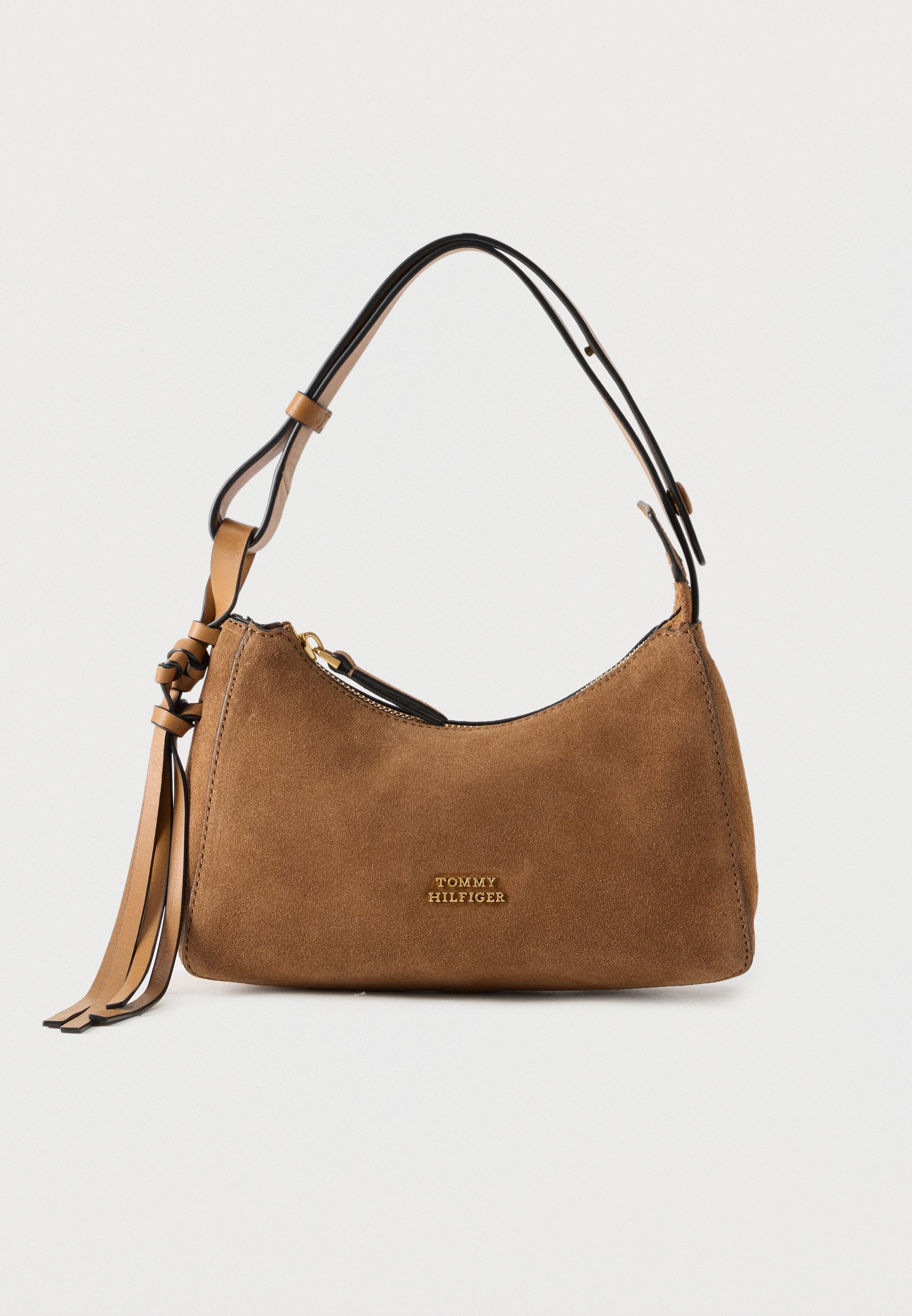 STATEMENT MINI BAG - Handbag - cognac
