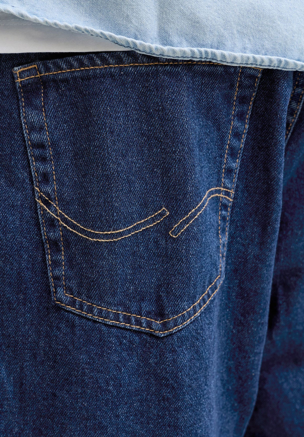 Relaxed Fit Plus Size JJICHRIS JJORGINAL AT 637 NOOS PLS - Relaxed fit jeans - blue denim