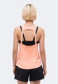 TANK ELASTIKA - Top - crimson bliss/white