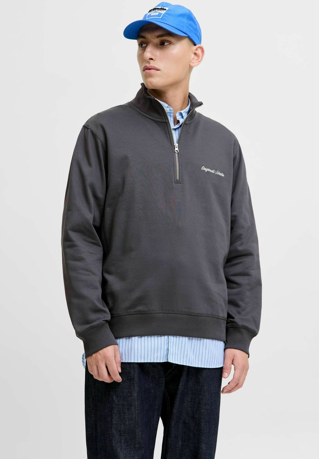 Sweatshirt - asphalt