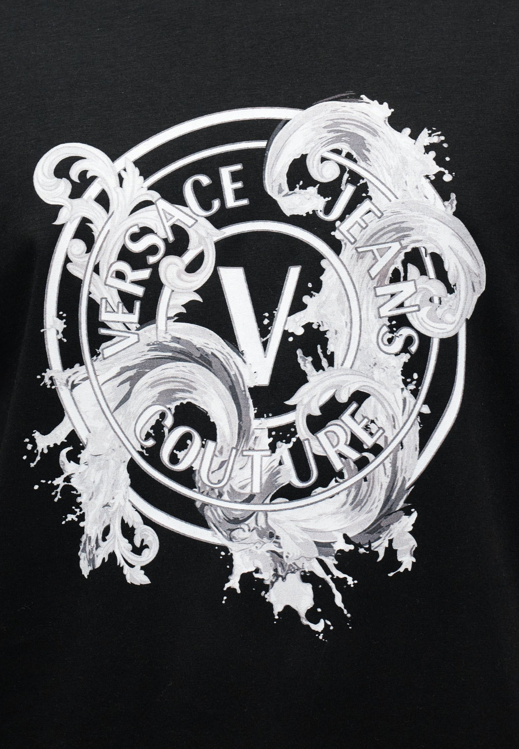 EMBLEM WAVE - Print T-shirt - black