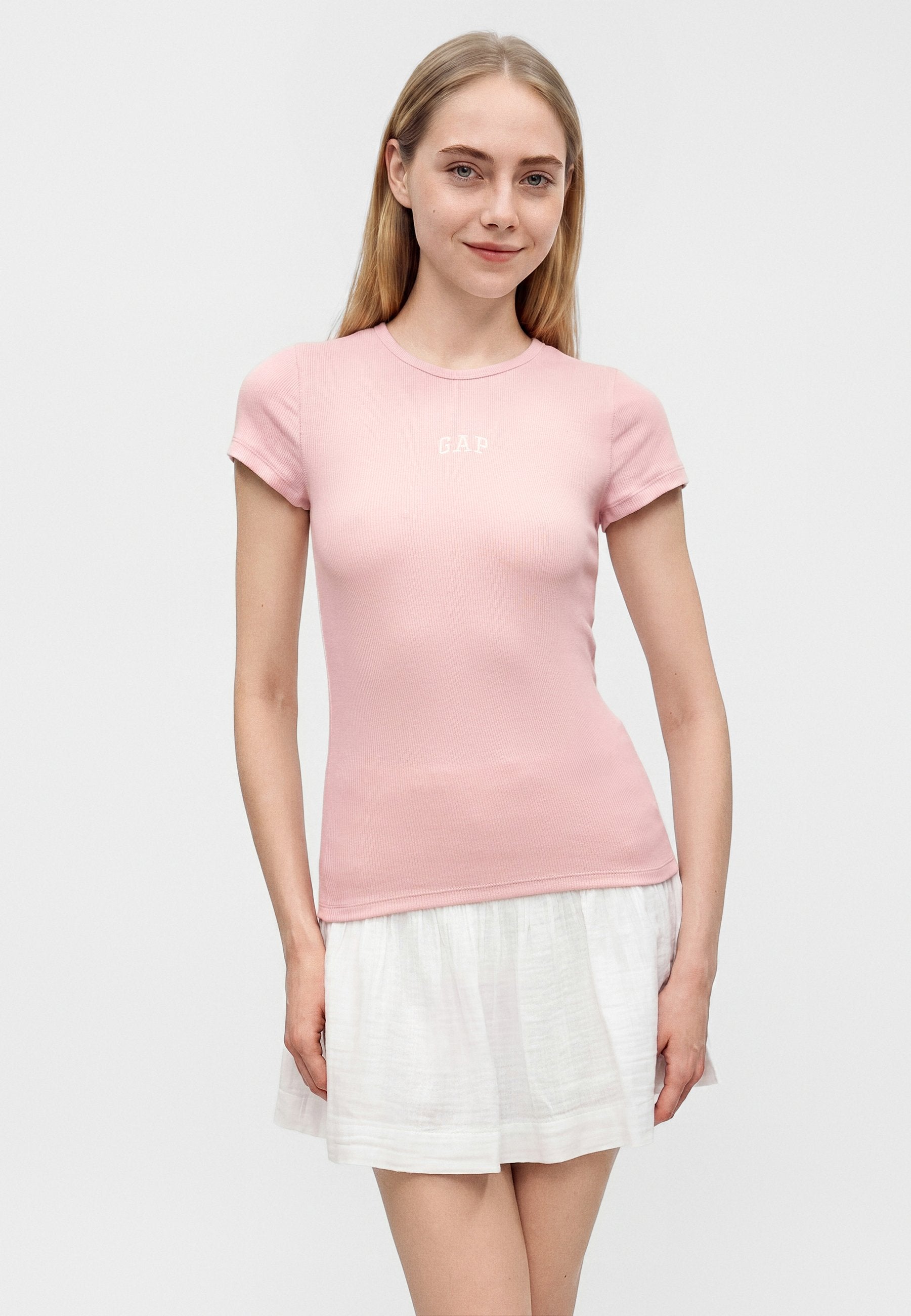 LOGO TEE - Basic T-shirt - light pink