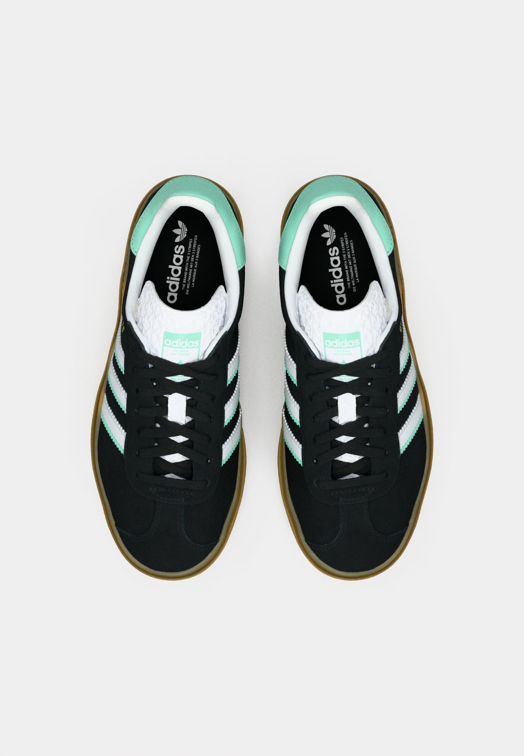 GAZELLE BOLD J UNISEX - Trainers - core black/footwear white