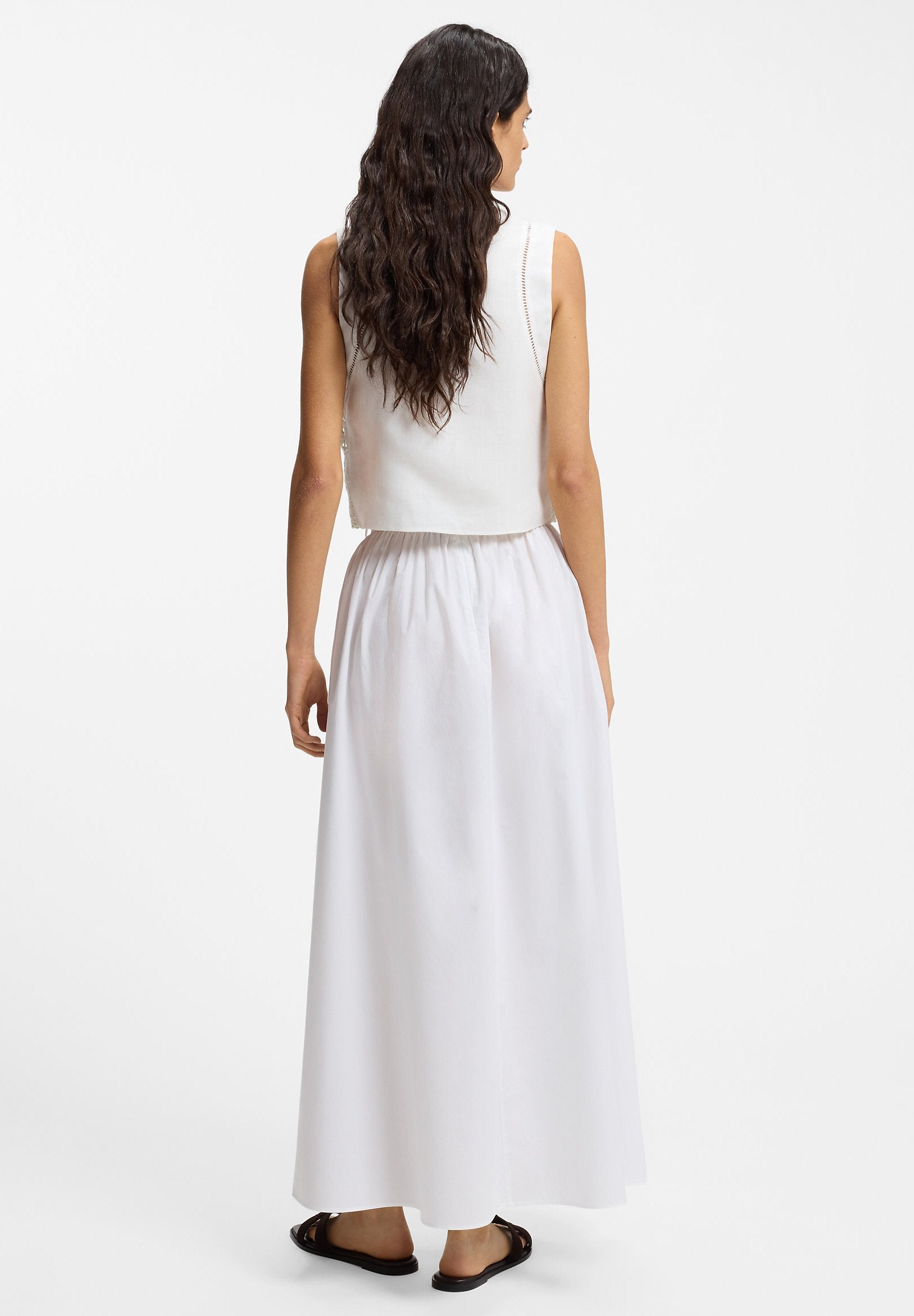 Waistcoat - open white