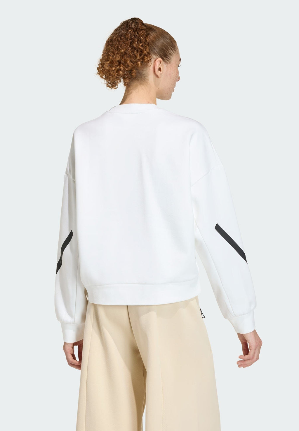 ADIDAS Z.N.E. - Sweatshirt - white