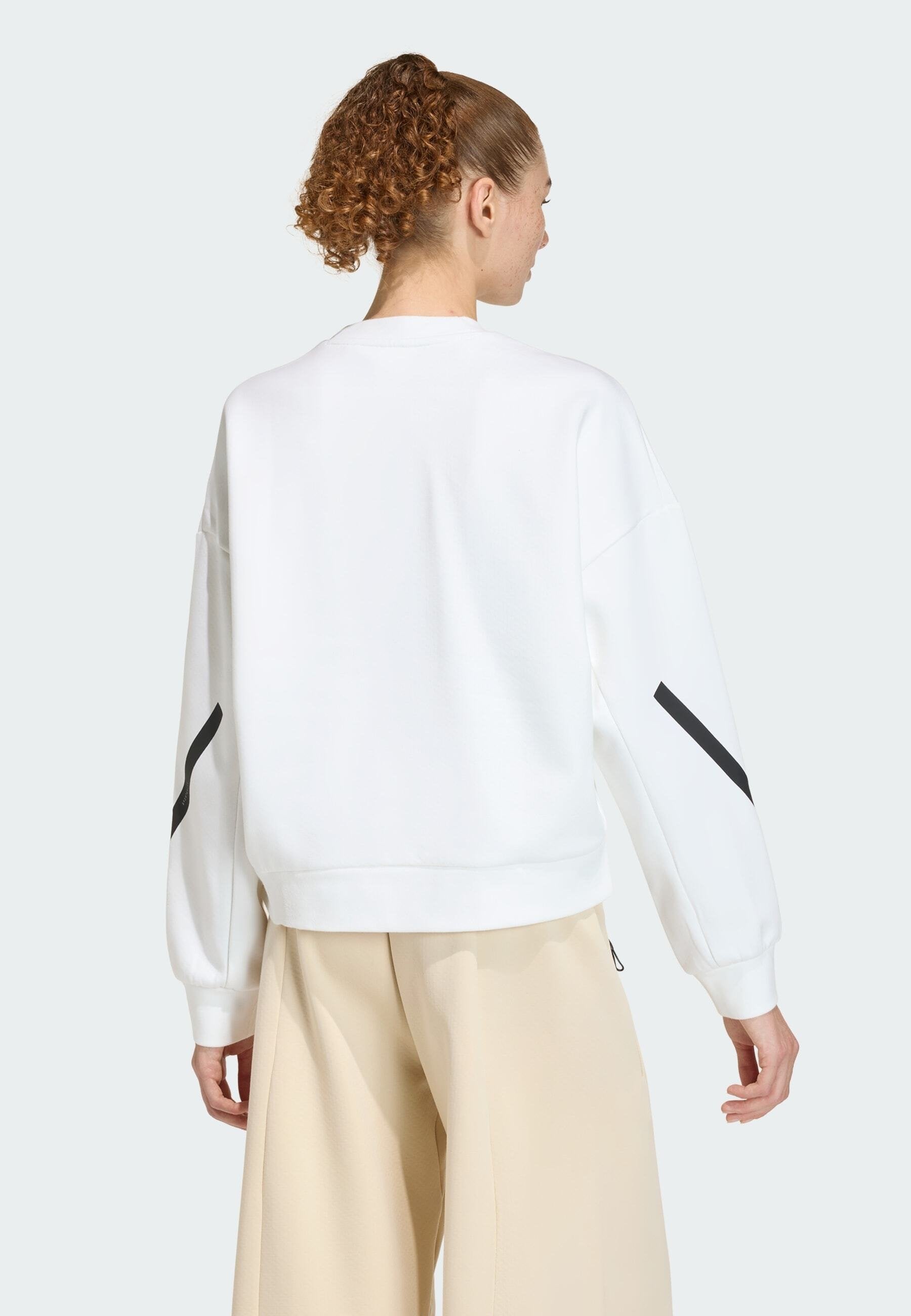ADIDAS Z.N.E. - Sweatshirt - white
