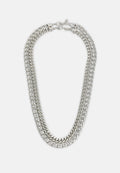 JACESTE NECKLACE UNISEX 2 PACK - Necklace - silver-coloured
