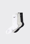 UNISEX 6 PACK - Sports socks - white/grey/black