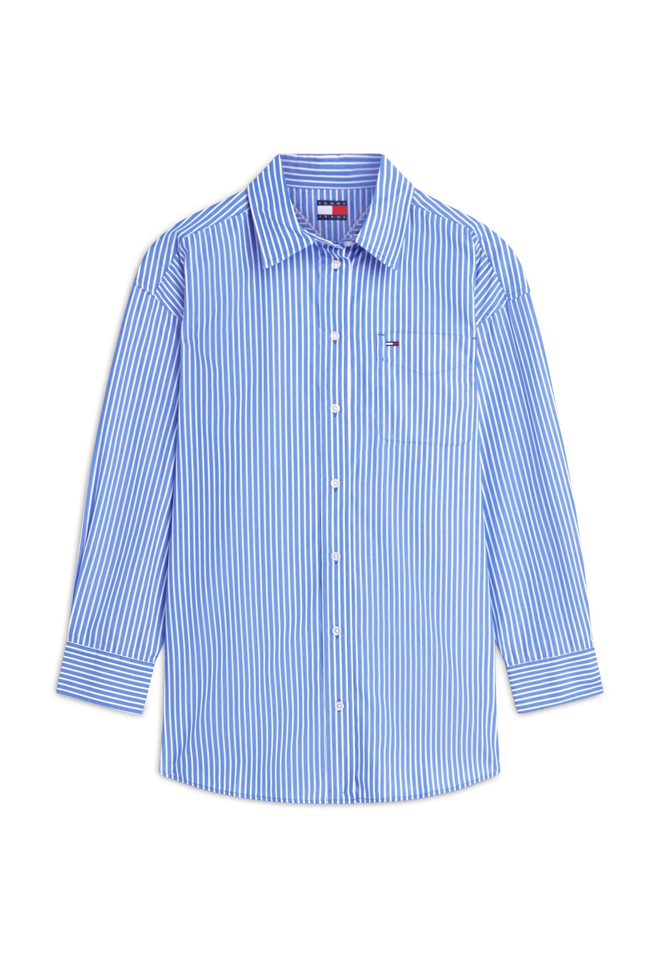 ESSENTIAL - Button-down blouse - noble blue