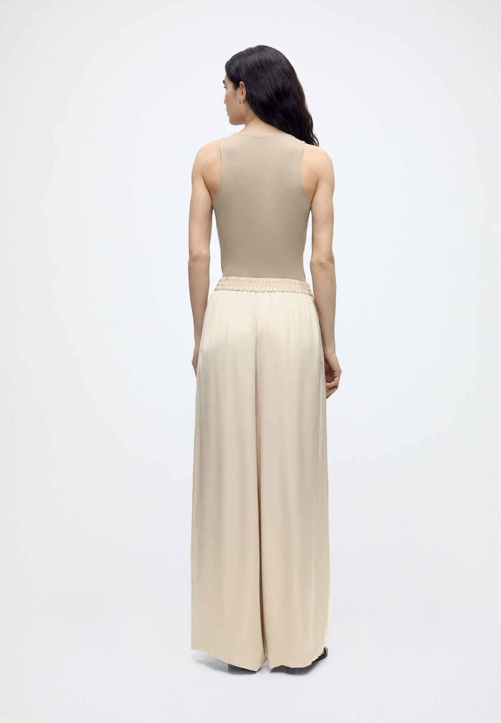 TALIA - Trousers - open beige