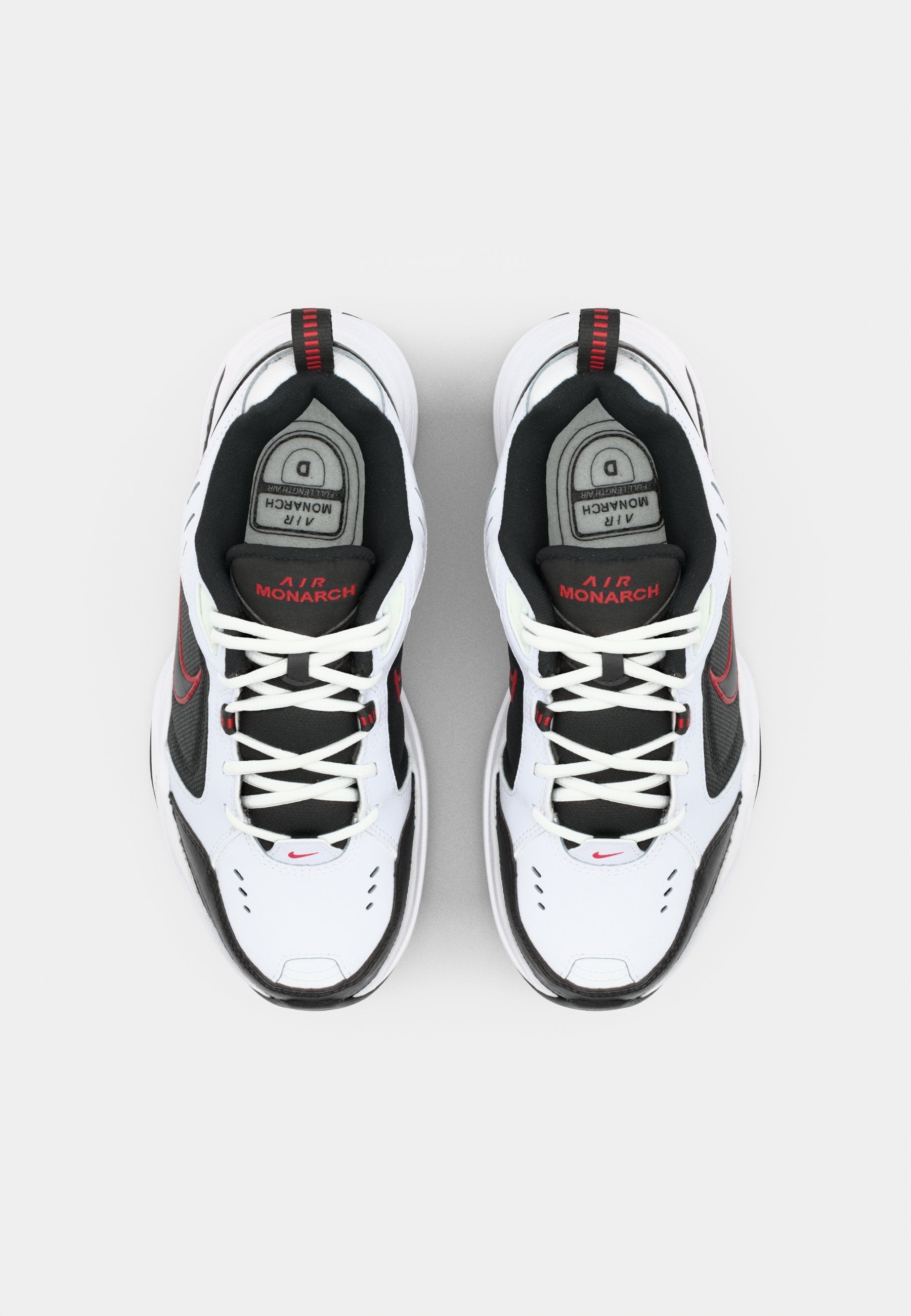 AIR MONARCH IV - Training shoe - white/black/varsity red