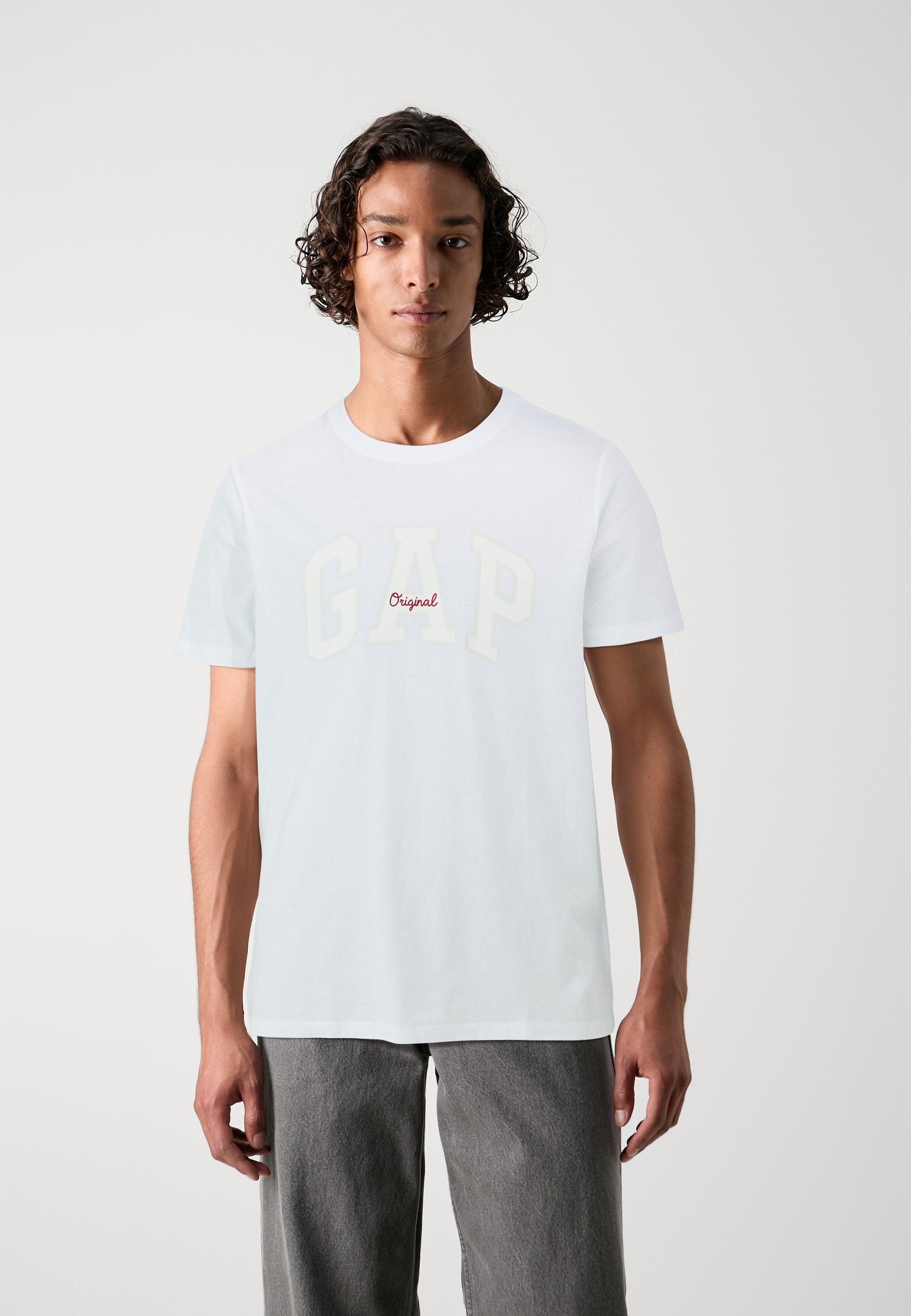 EVERYDAY SOFT ORIGINAL ARCH - Print T-shirt - optic white