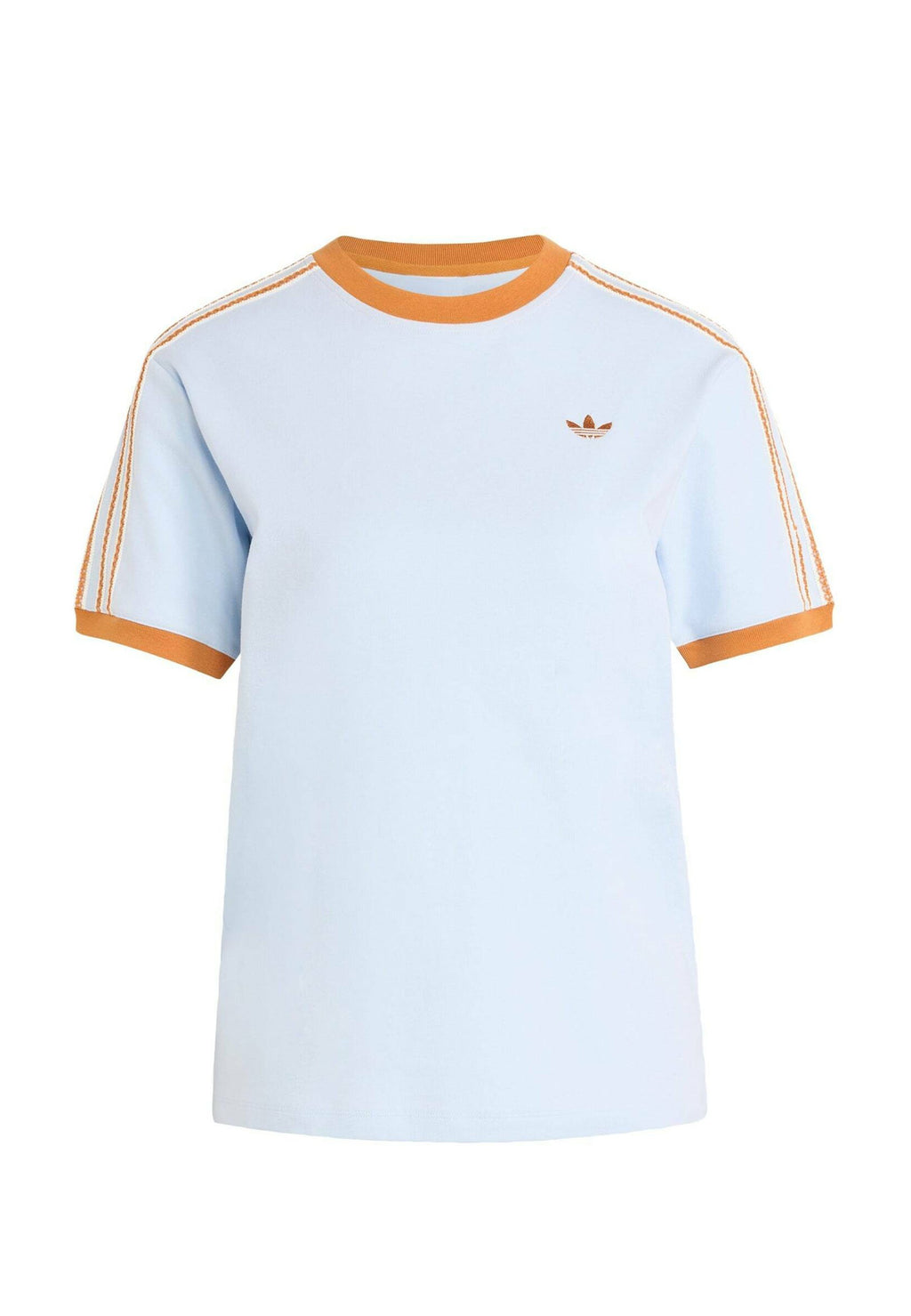 SUMMER GLOW ADVANCED THREE STRIPES - Print T-shirt - crystal sky