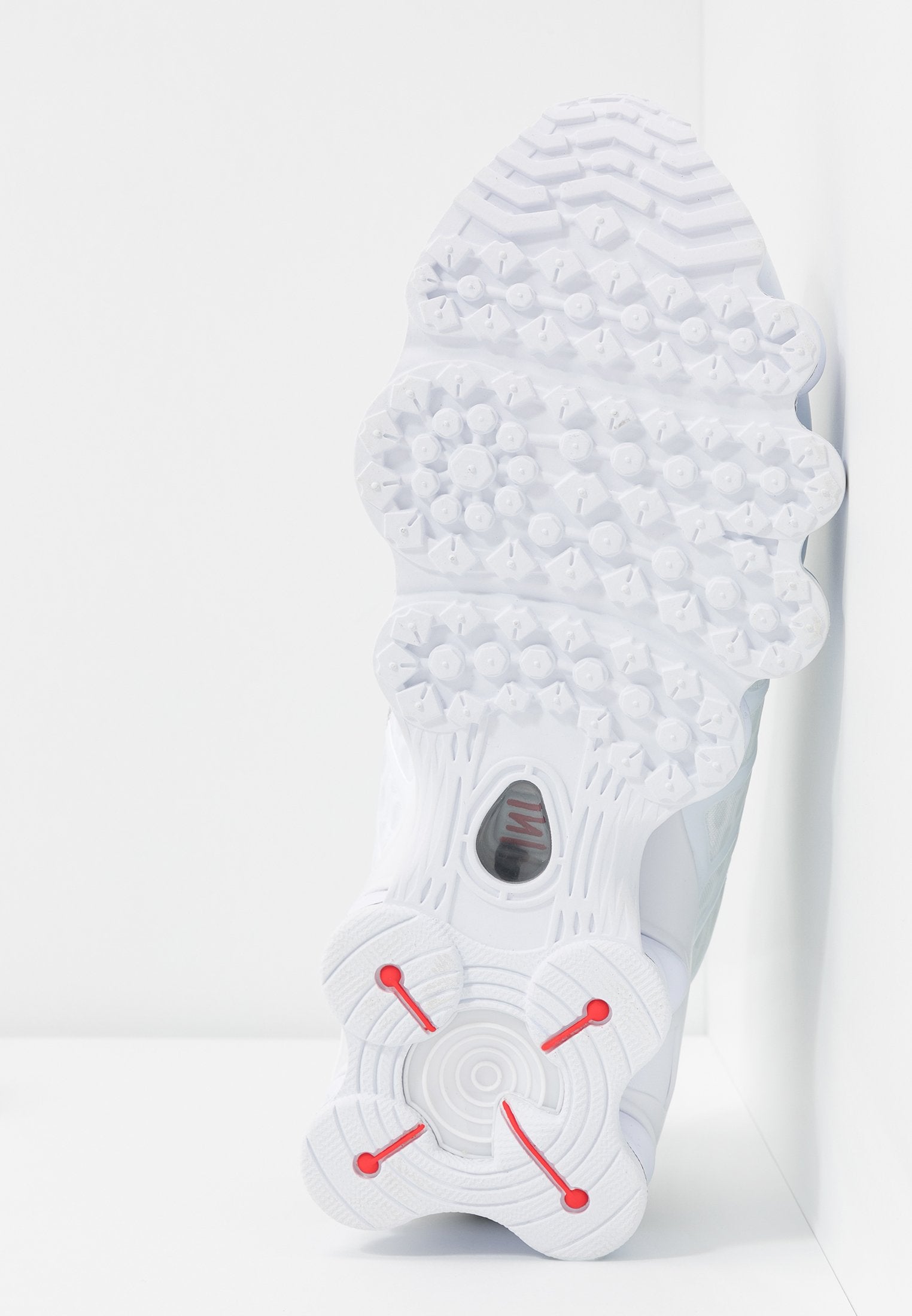 SHOX TL - Trainers - white/metallic silver/max orange