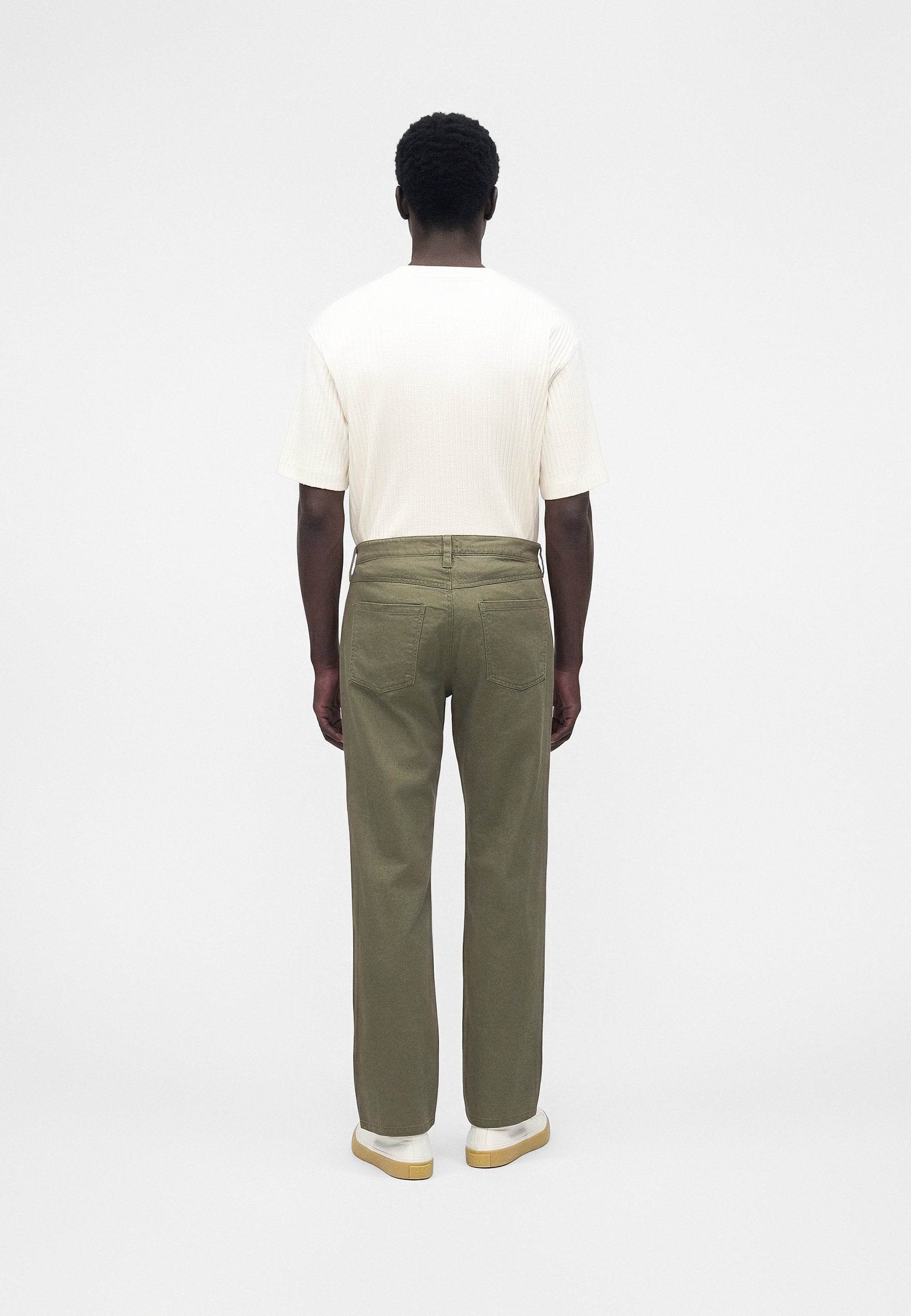 STRAIGHT - Trousers - green