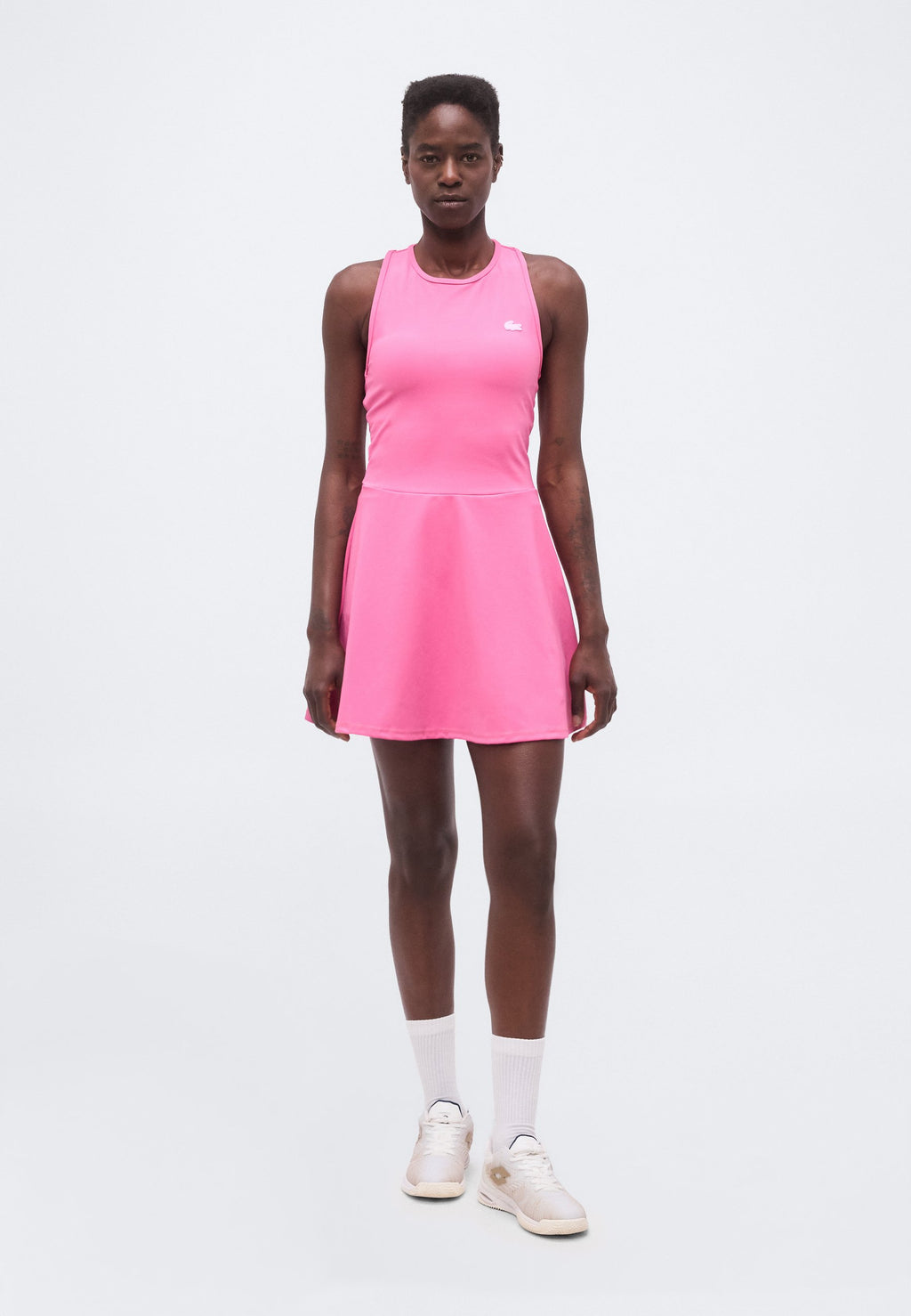 DRESS SUMMER SET - Jersey dress - fushia pink/albizia