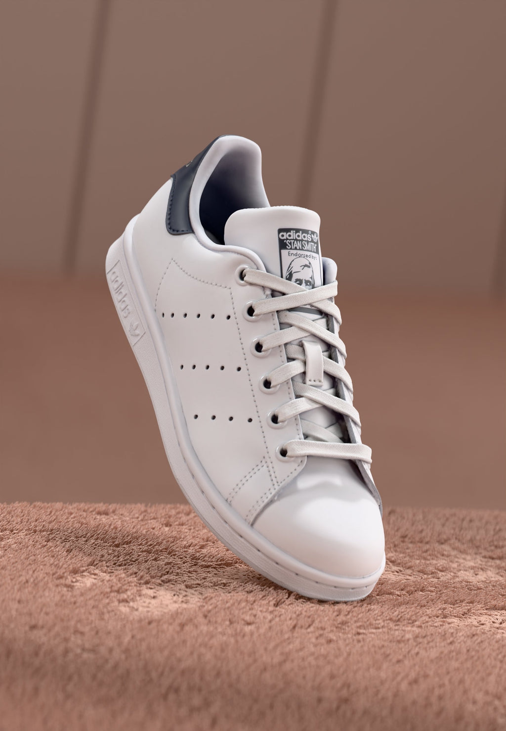 STAN SMITH UNISEX - Trainers - core white/dark blue
