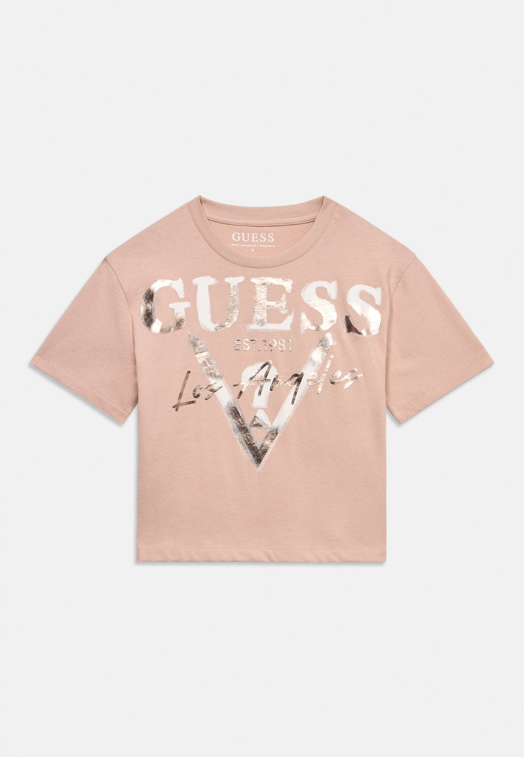 JUNIOR BOXY - Print T-shirt - dolly pink