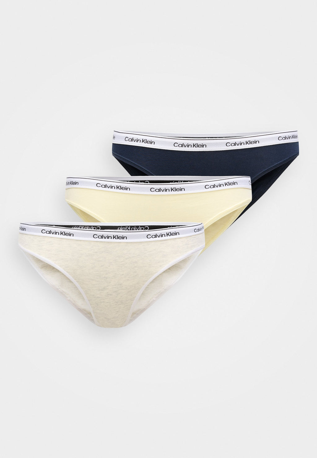 PACK DE 3 LOGO ICON - Boxers - shoreline/snow heather/pear sorbe