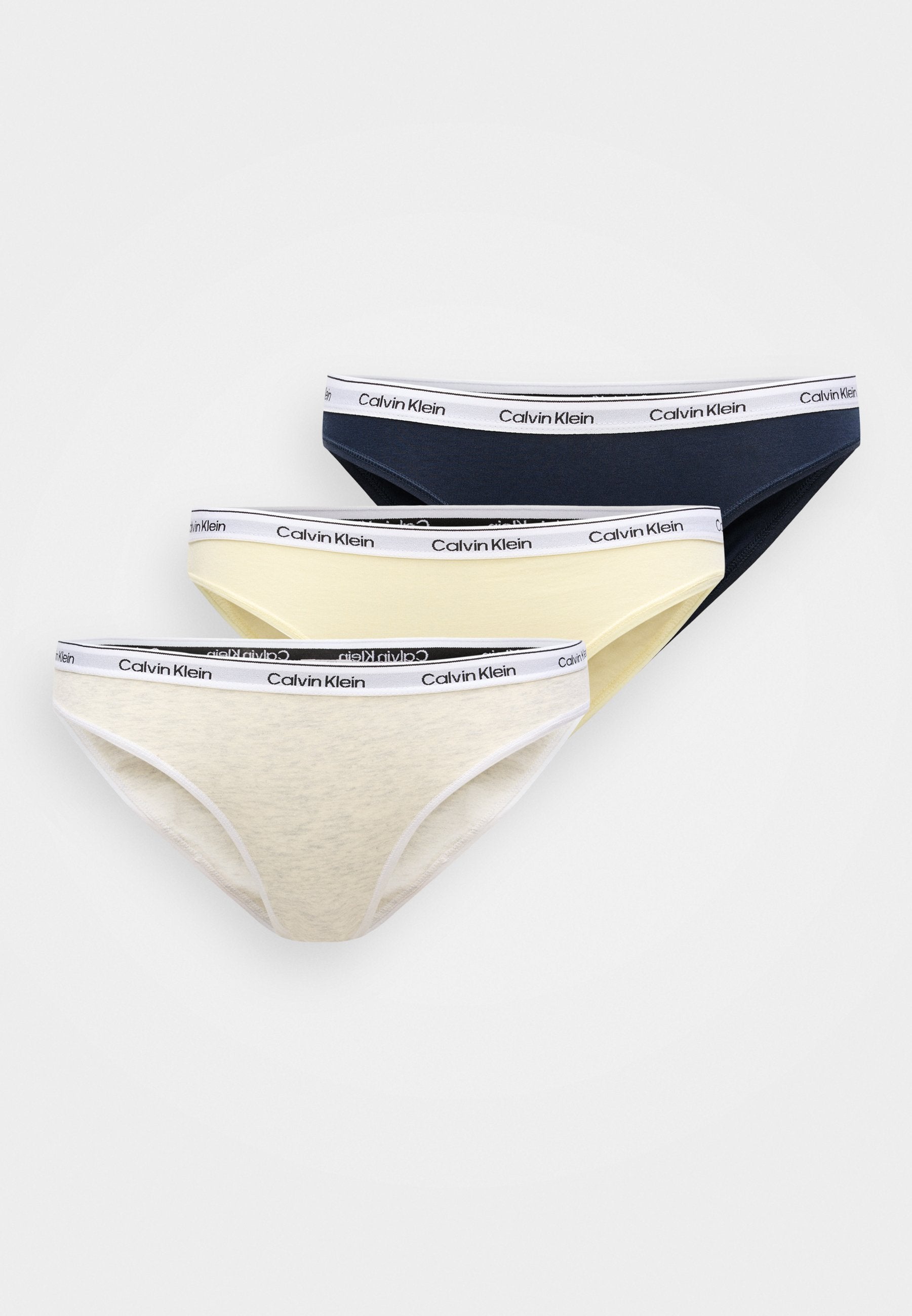PACK DE 3 LOGO ICON - Boxers - shoreline/snow heather/pear sorbe