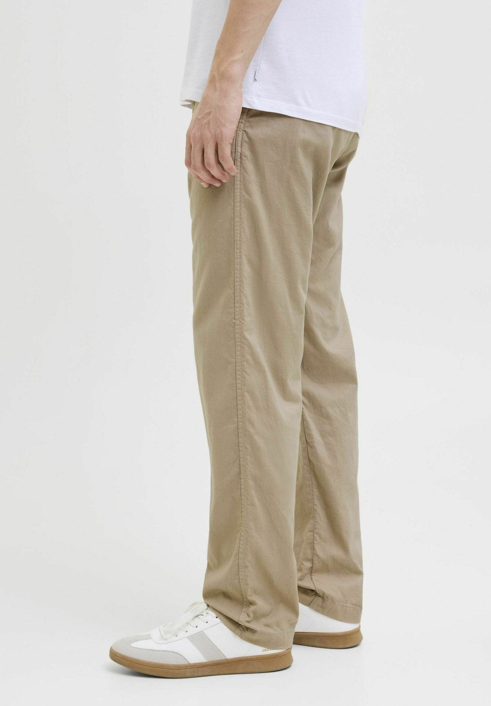 Joggers Relaxed Fit - Trousers - crockery