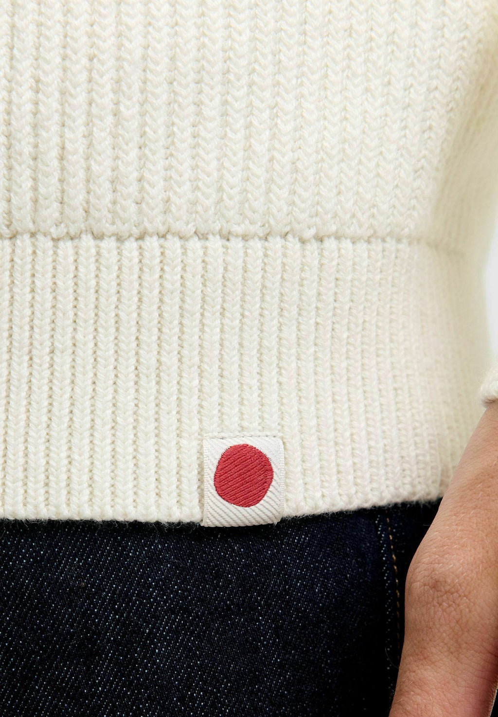 Knitted RDD Plain Knitted - Jumper - cloud dancer