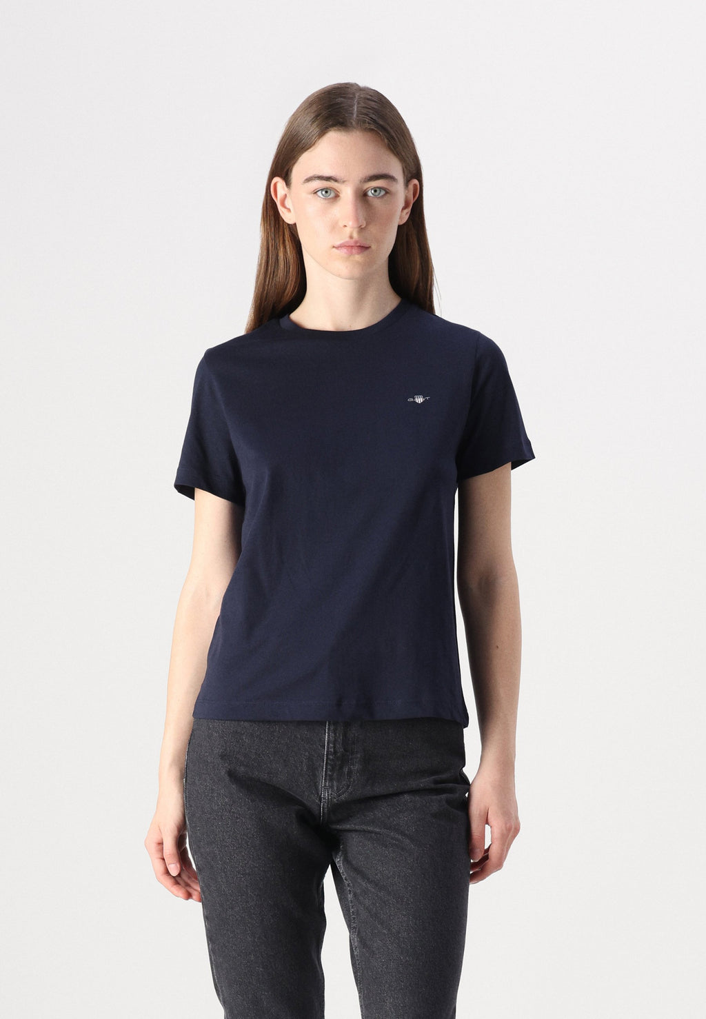 ARCHIVE SHIELD - Basic T-shirt - evening blue