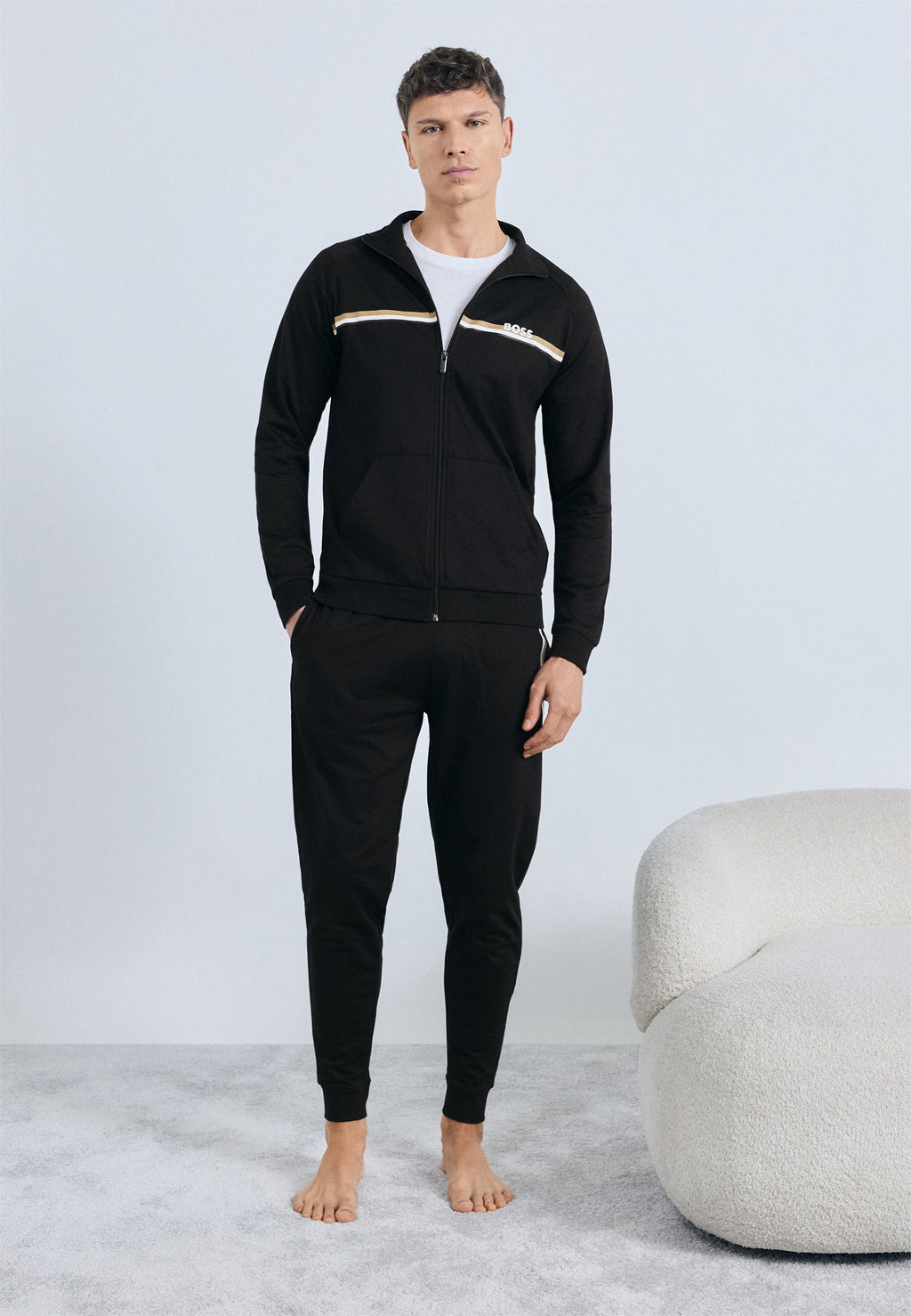 AUTHENTIC JACKET  - Zip-up sweatshirt - black