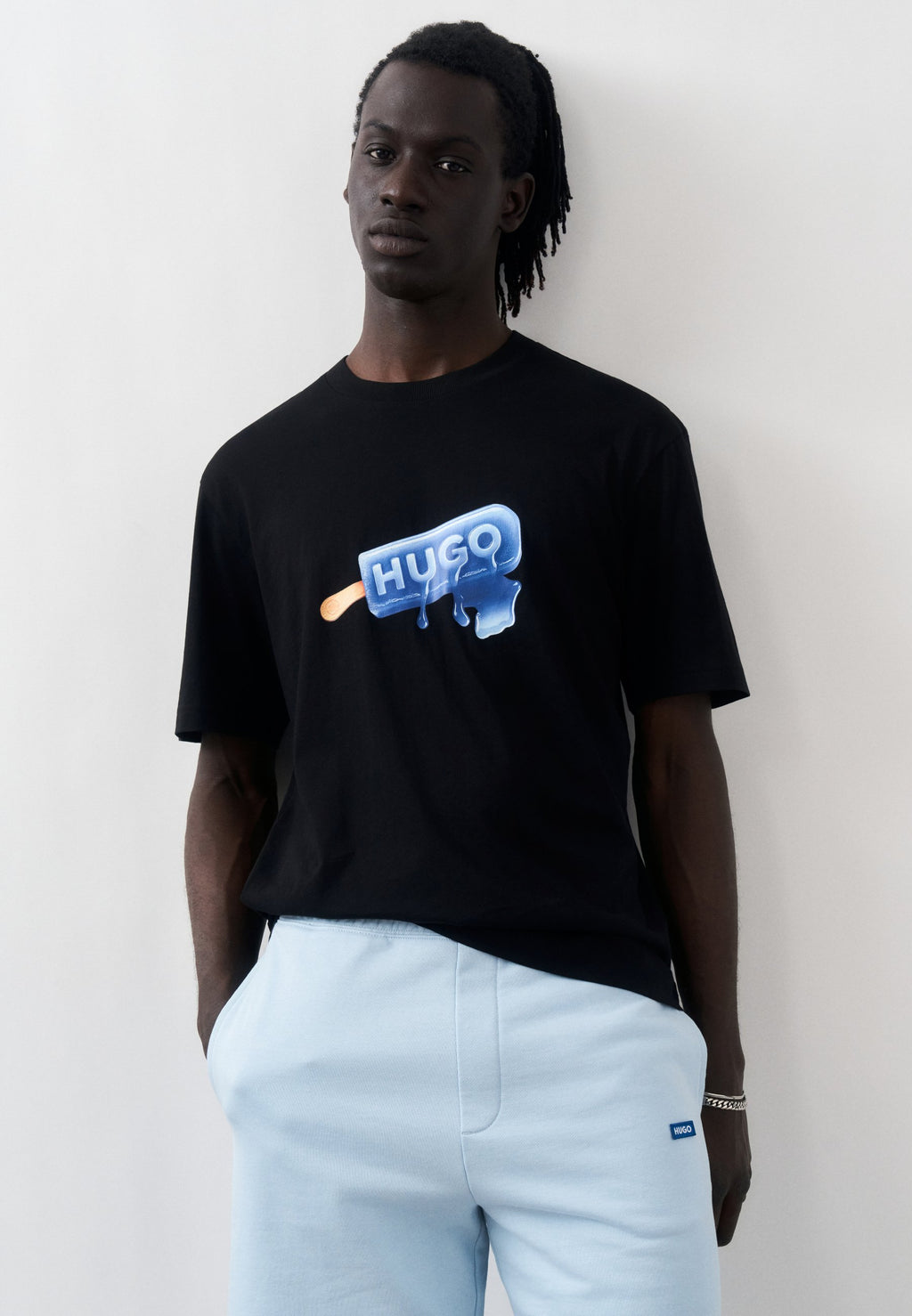 NOGLASY - Print T-shirt - black