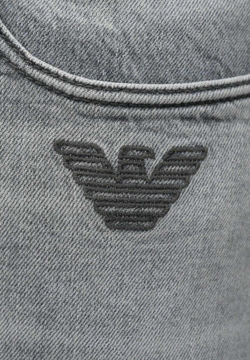 POCKETS PANT - Slim fit jeans - light grey denim