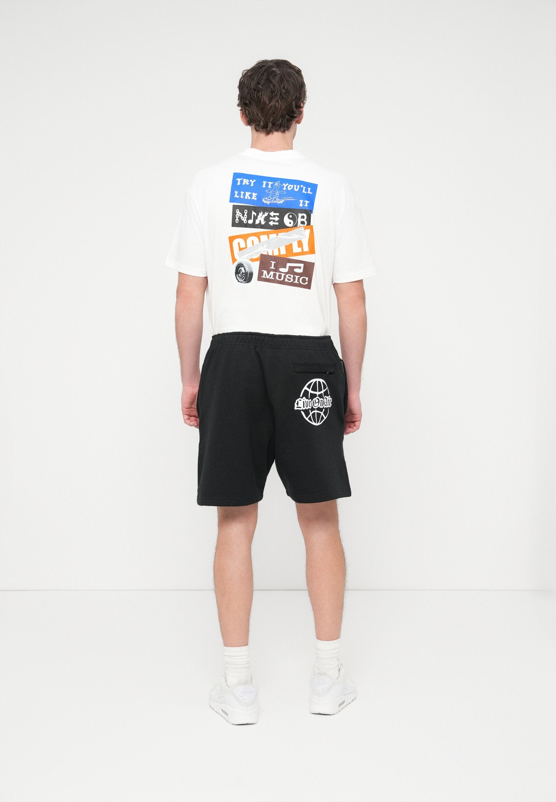 UNISEX - Shorts - black