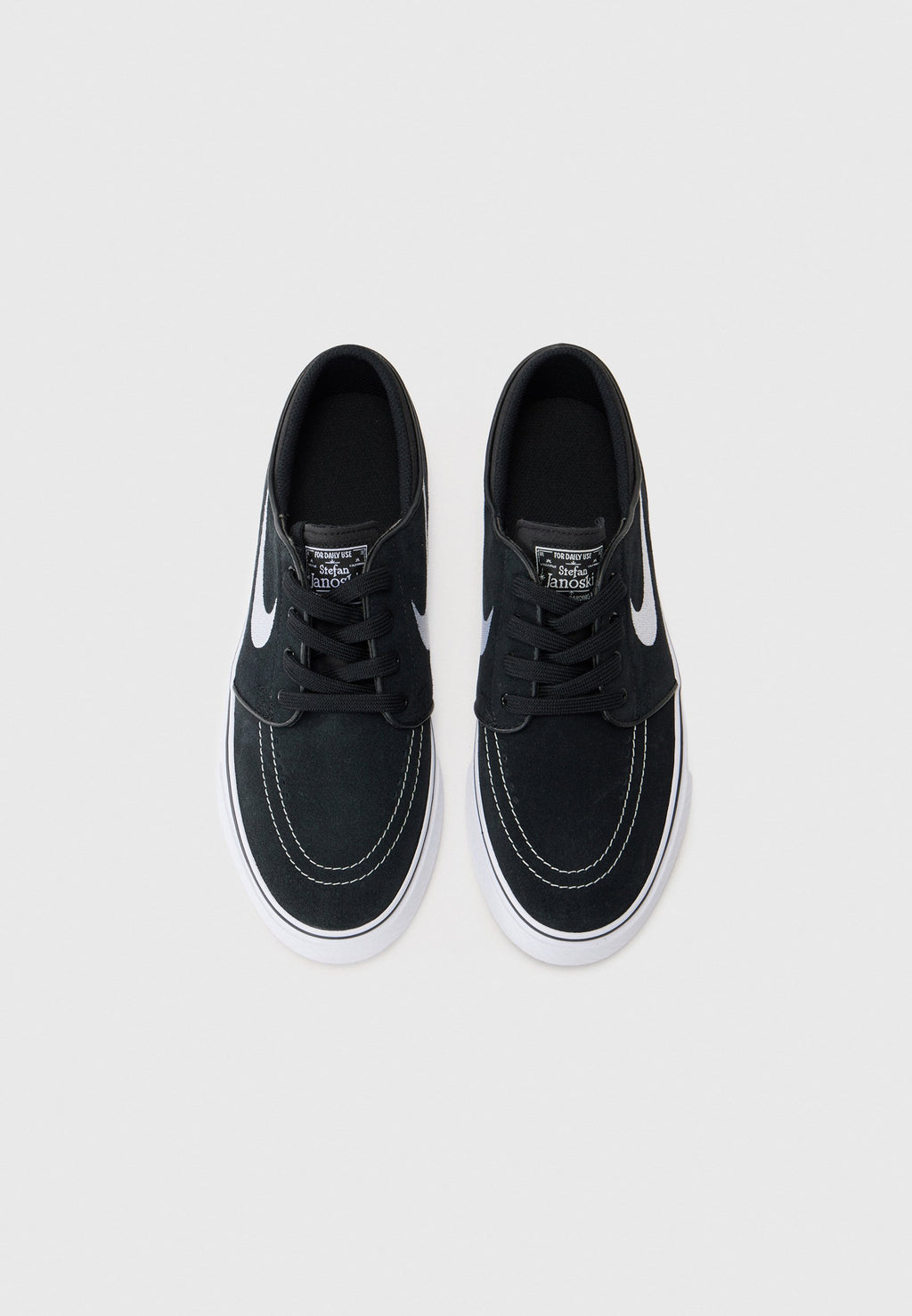 Trainers - black/white