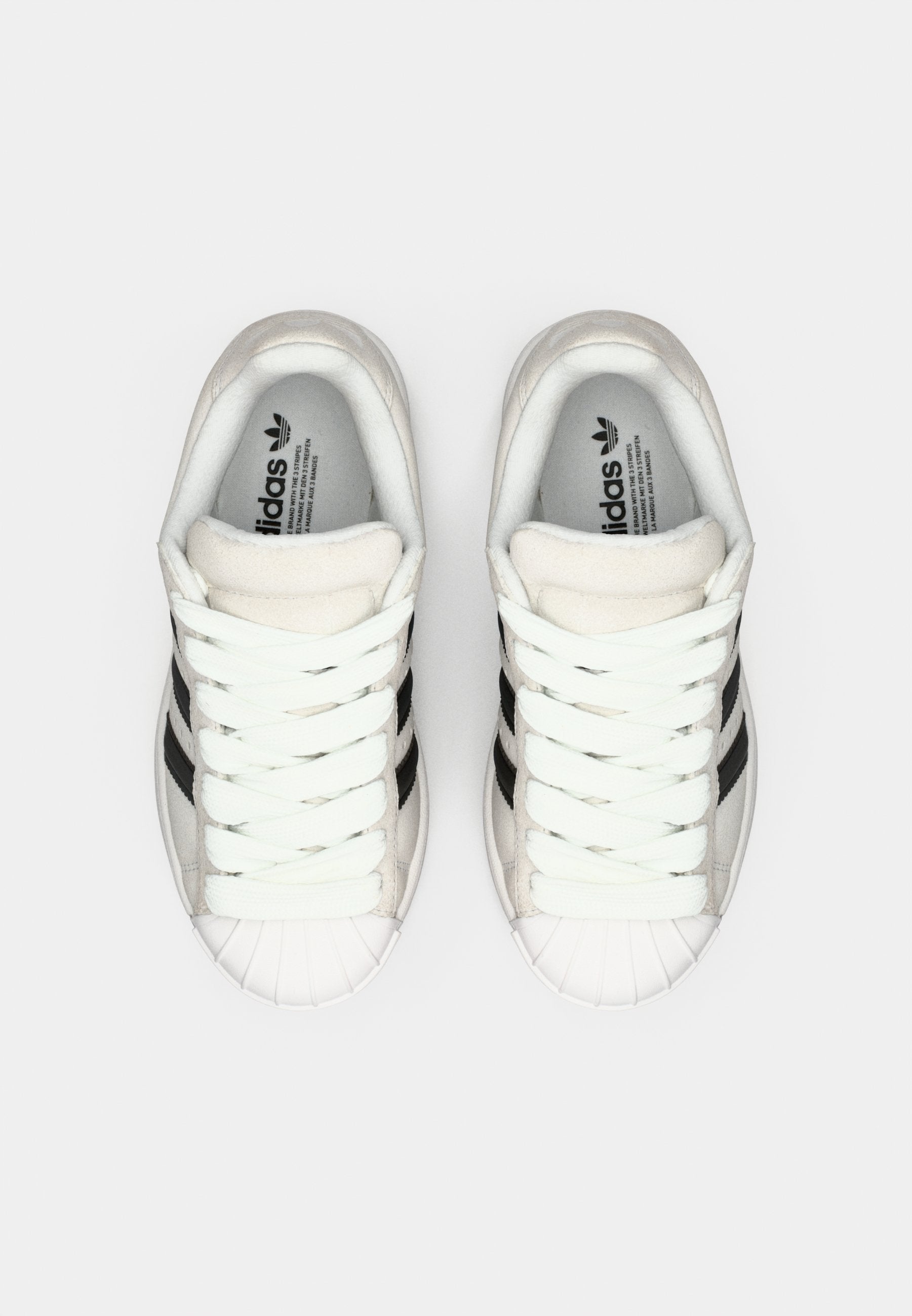 SUPERSTAR UNISEX - Kaykay ayakkabısı - crystal white/core black