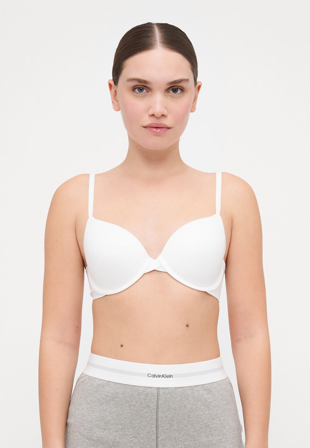 LIGHTLY LINED FULL COVERAGE PERFECTLY FIT - Underwired bra - white