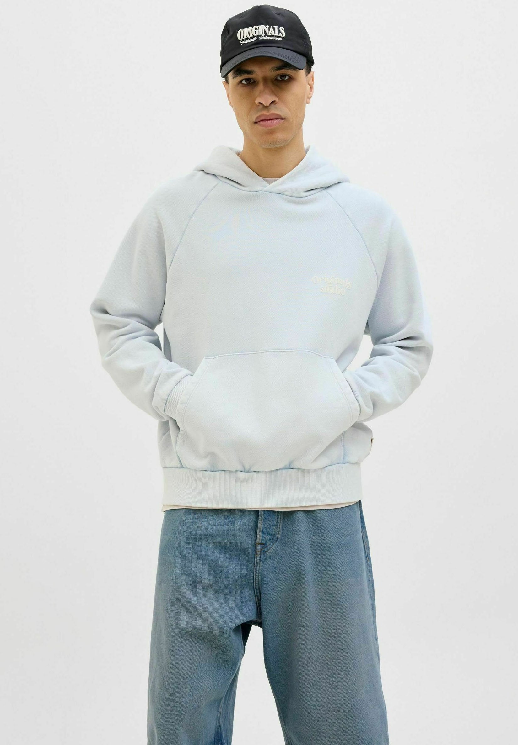 Backprintet - Hoodie - skyway